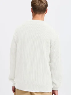 Solid Herren Strickpullover - SDGia in sand