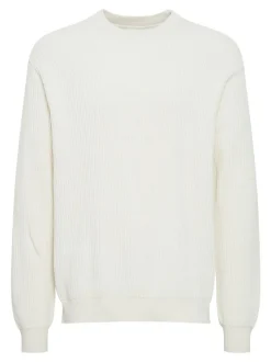 Solid Herren Strickpullover - SDGia in sand