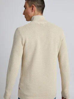 Solid Herren Strickpullover - SDNick in beige