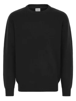 Solid Herren Strickpullover - SDFinnetado in schwarz