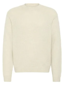 Solid Herren Strickpullover - SDHamdani in beige