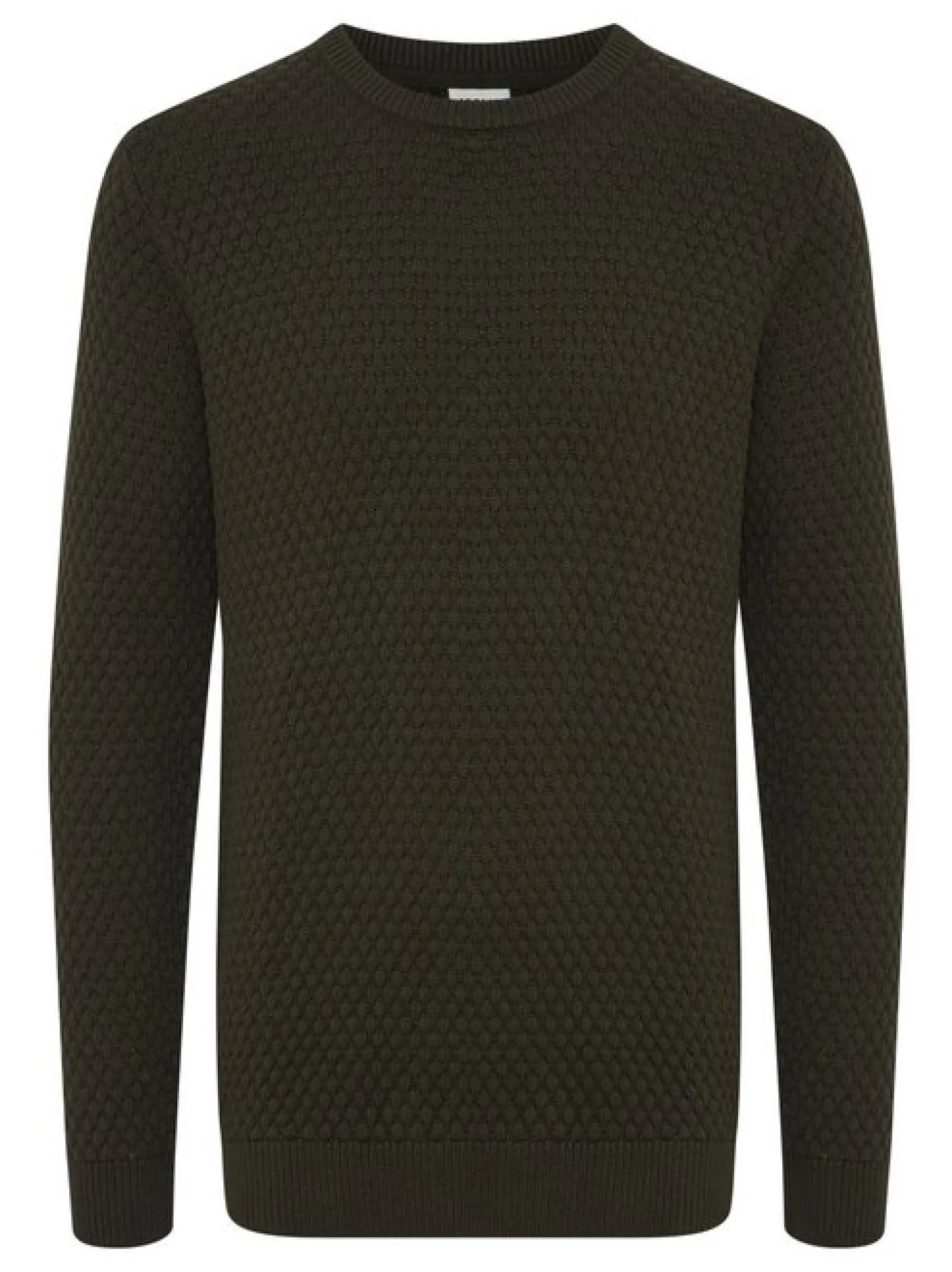 Solid Herren Strickpullover - SDClive in grün
