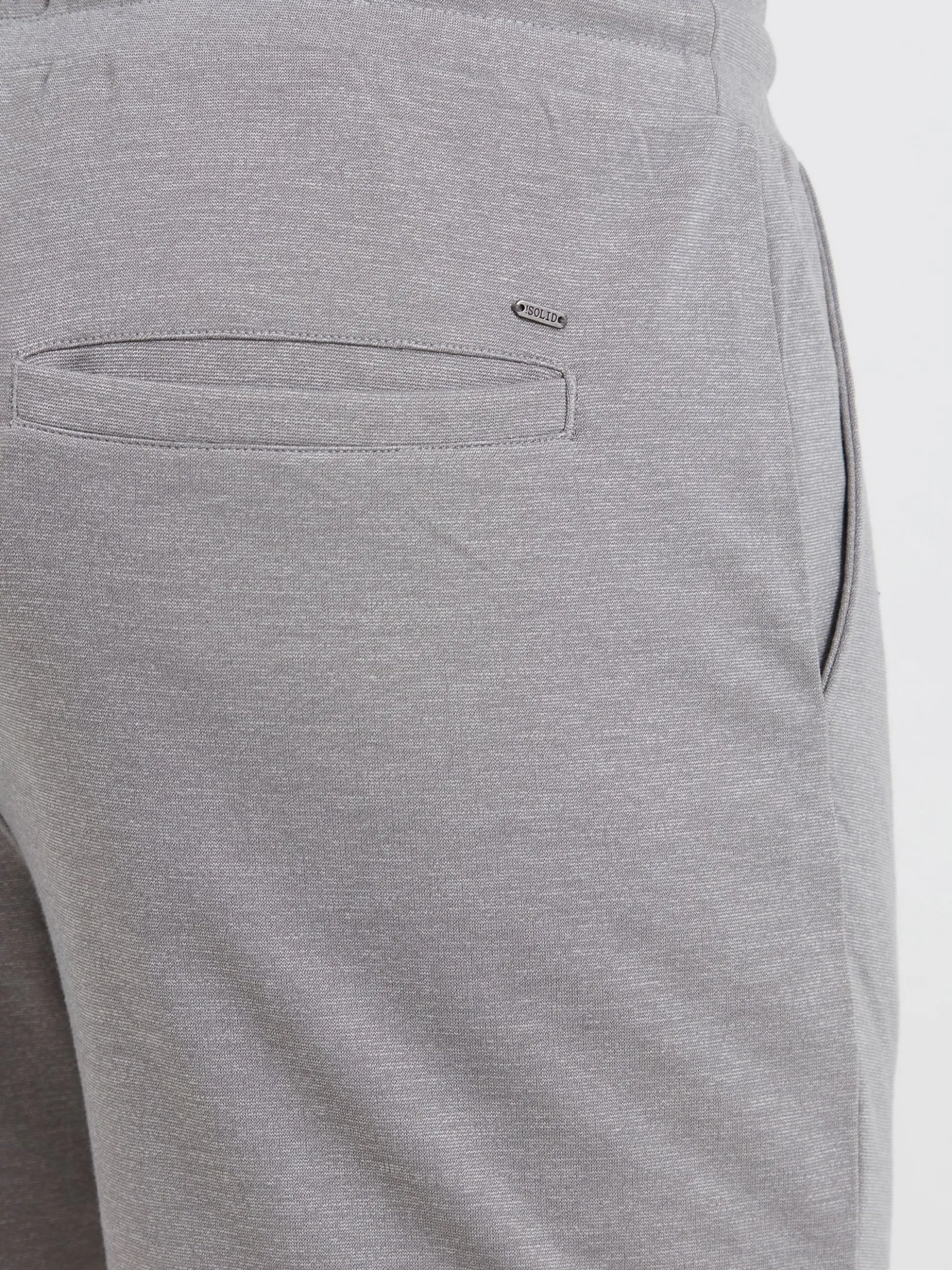 Solid Herren Sweatshorts - SDSteven in grau