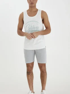 Solid Herren Sweatshorts - SDToljan in grau