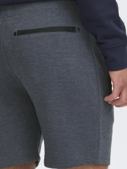 Solid Herren Sweatshorts - SDTaras in blau