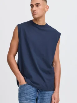 Solid Herren Tanktop - SDBilo in blau