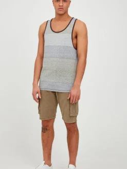 Solid Herren Tanktop - SDCharan in braun