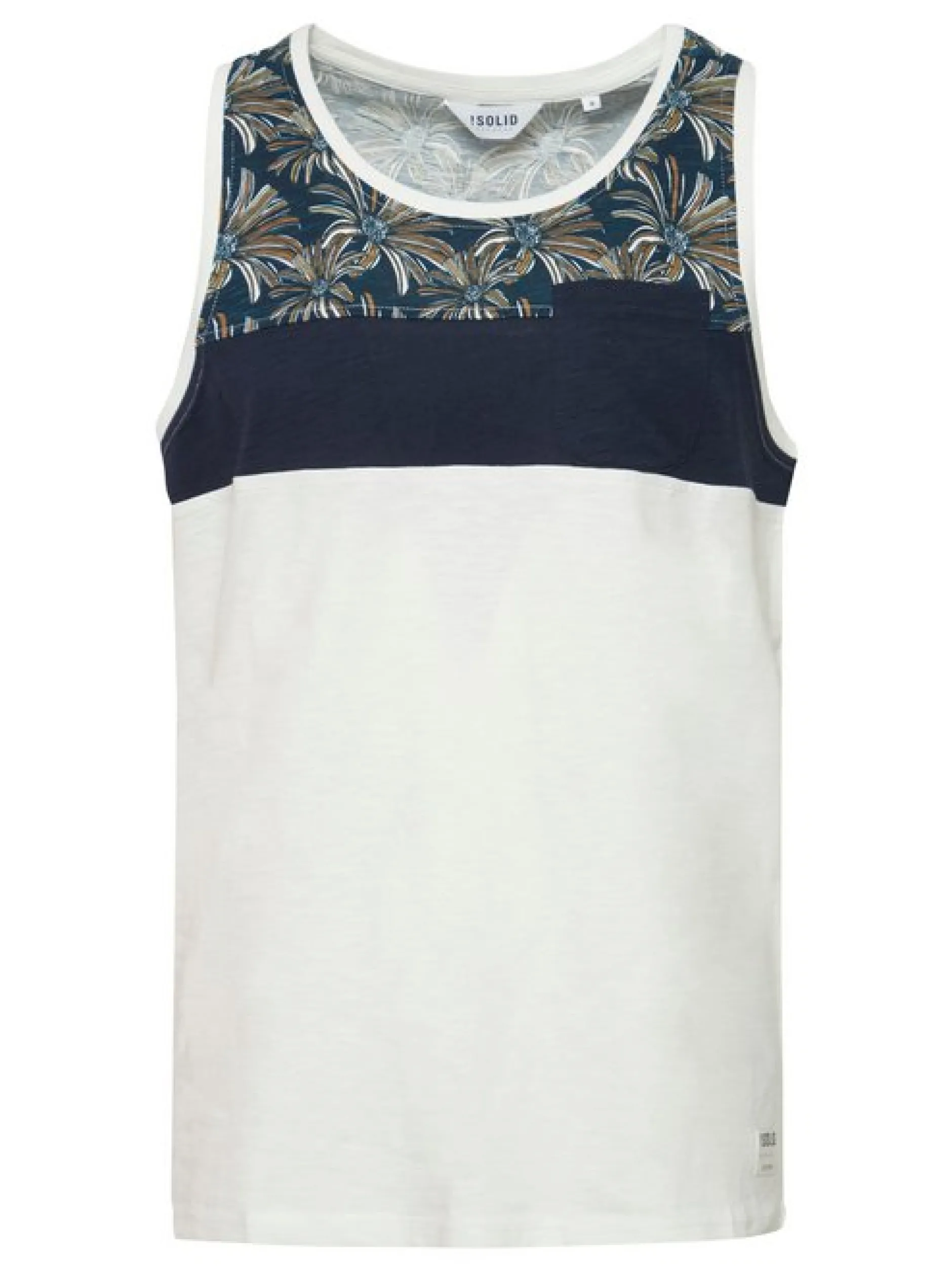 Solid Herren Tanktop - SDFlo in blau