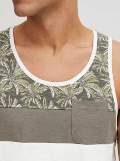 Solid Herren Tanktop - SDFlo in weiß