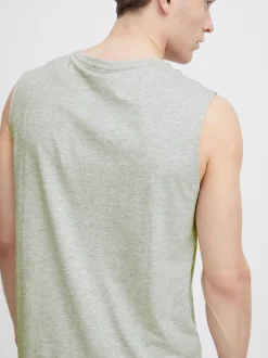 Solid Herren Tank-Top - SDLongi 2er-Pack in weiß