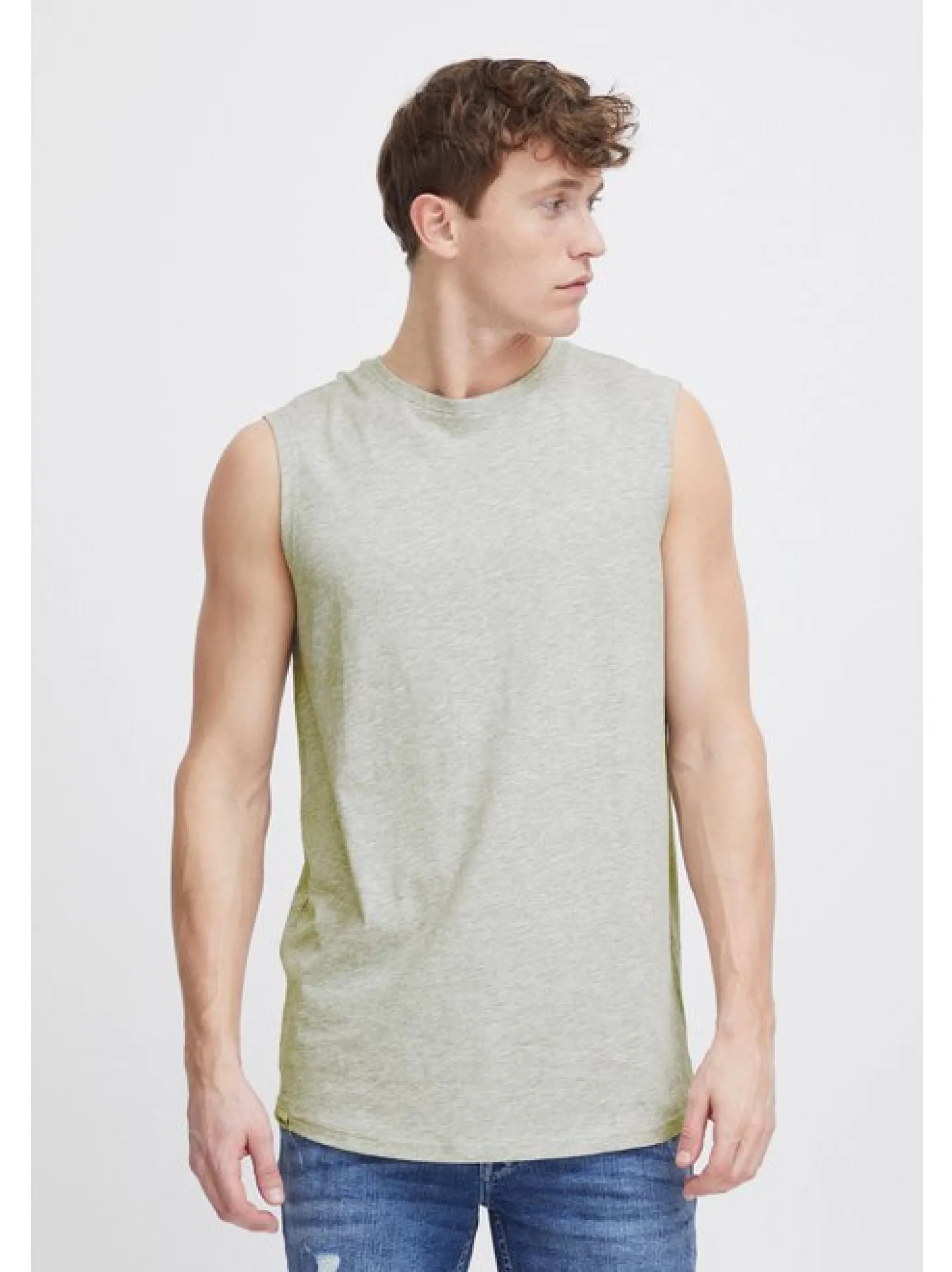 Solid Herren Tank-Top - SDLongi 2er-Pack in weiß