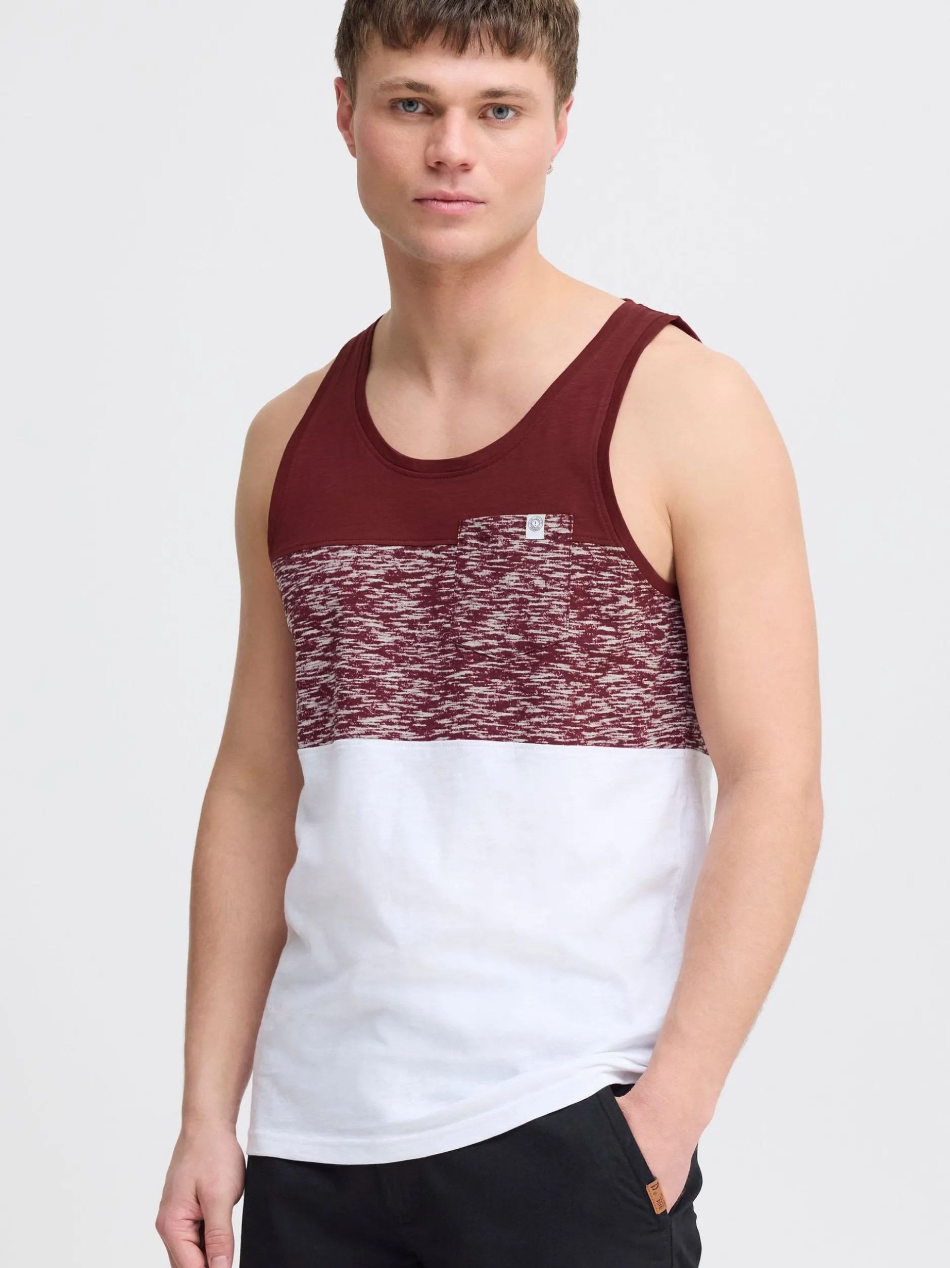 Solid Herren Tanktop - SDSion in rot
