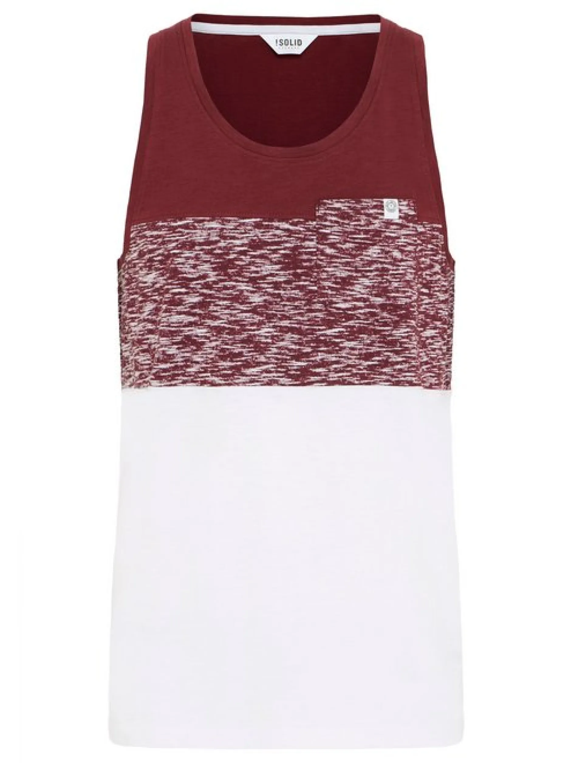 Solid Herren Tanktop - SDSion in rot