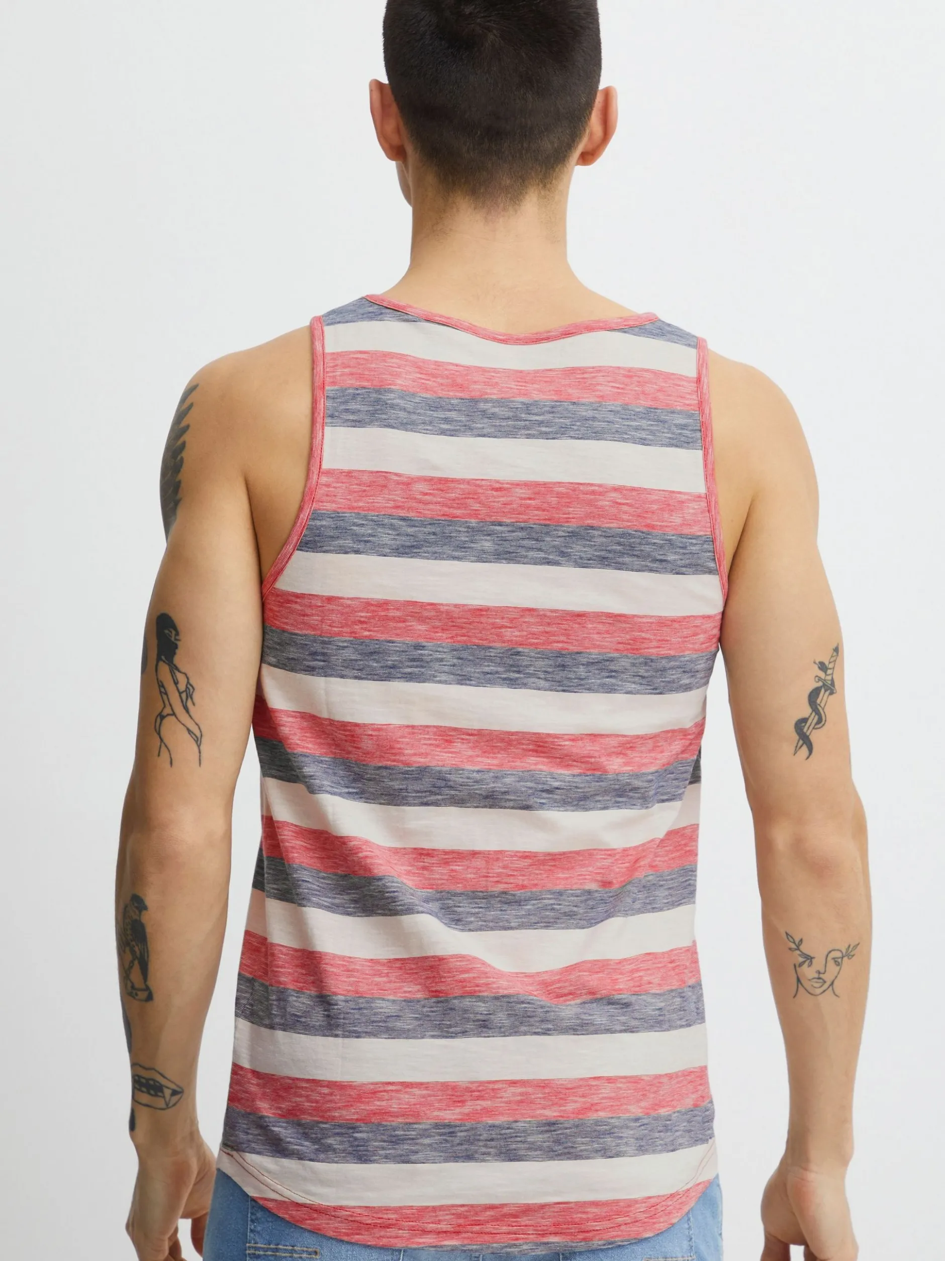 Solid Herren Tanktop - SDWhicco in rot