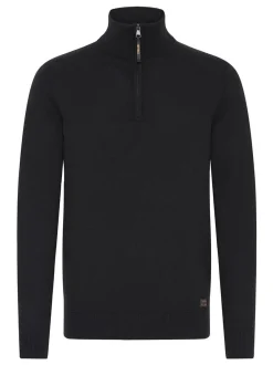 Solid Herren Troyer - SDAkanvis in schwarz