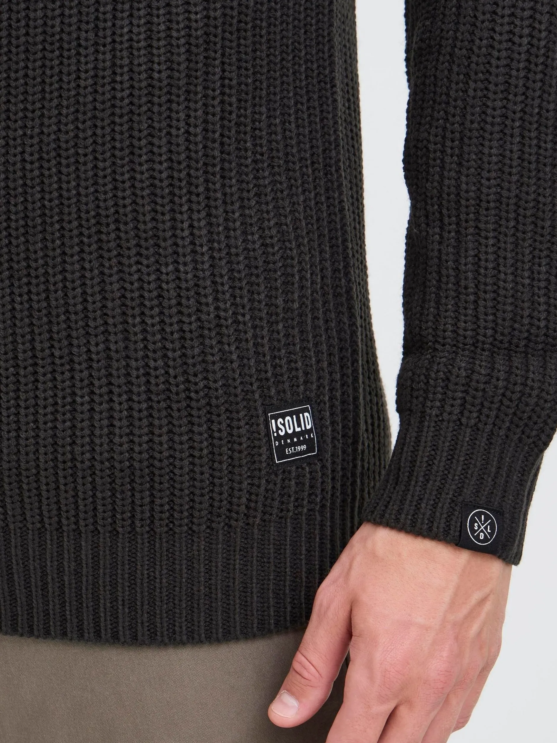 Solid Herren Troyer - SDArian in schwarz