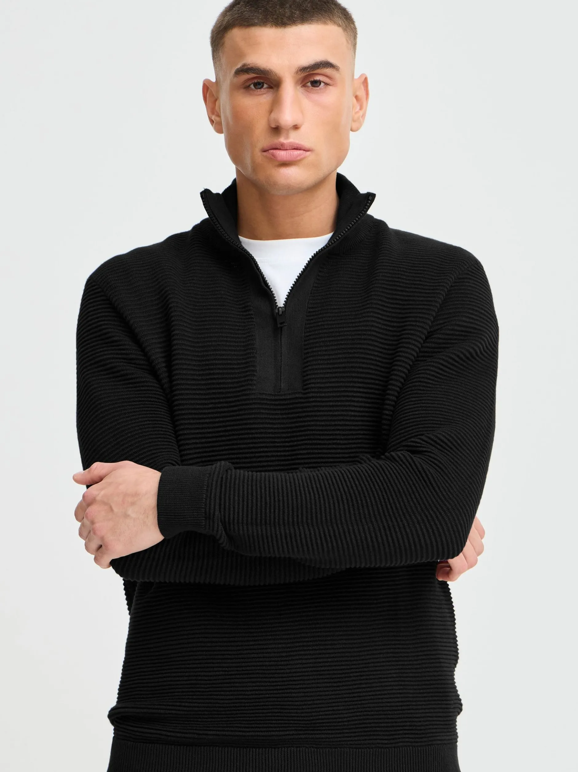 Solid Herren Troyer - SDValencia in schwarz