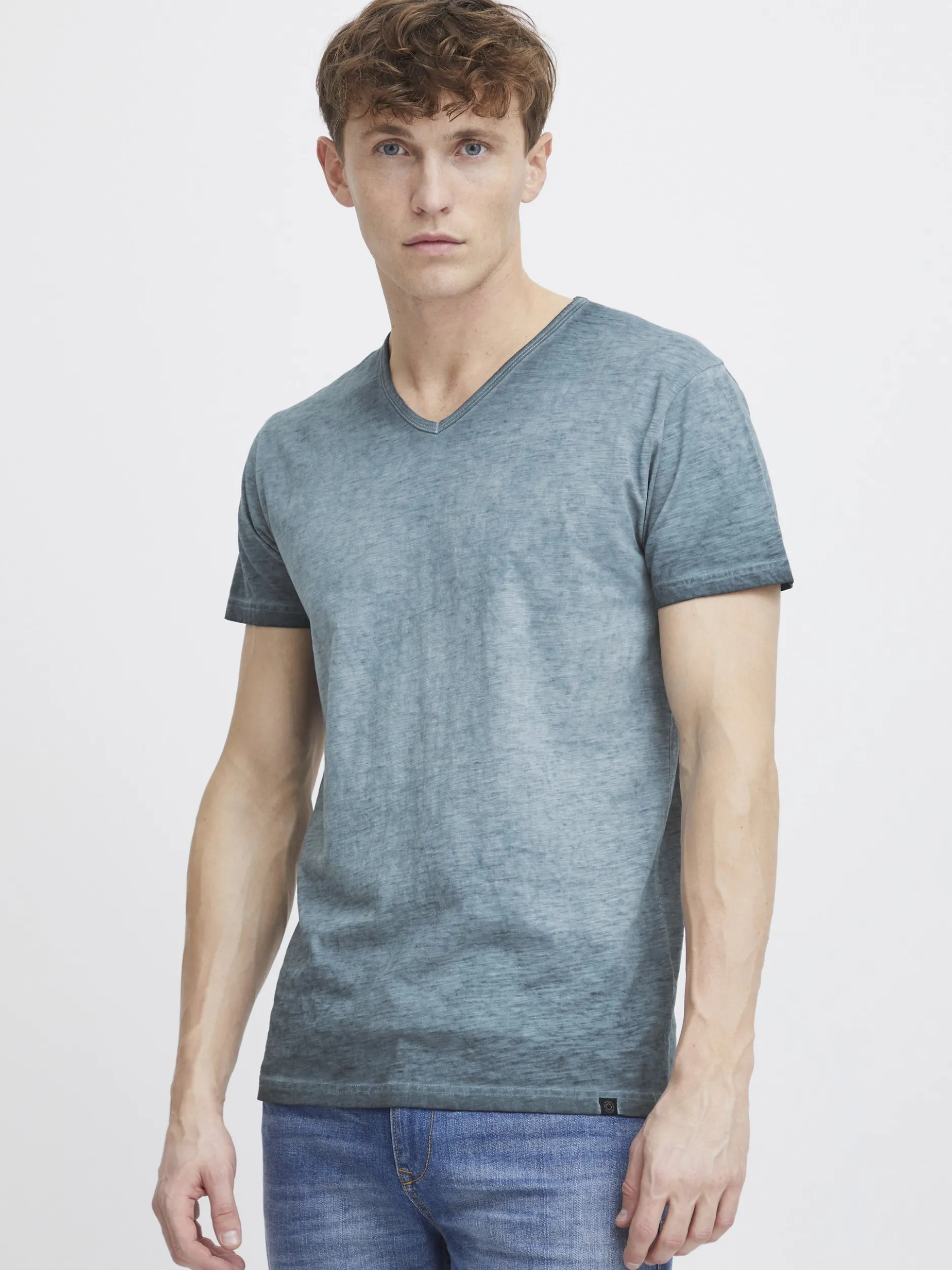 Solid Herren T-Shirt - SDConley in blau