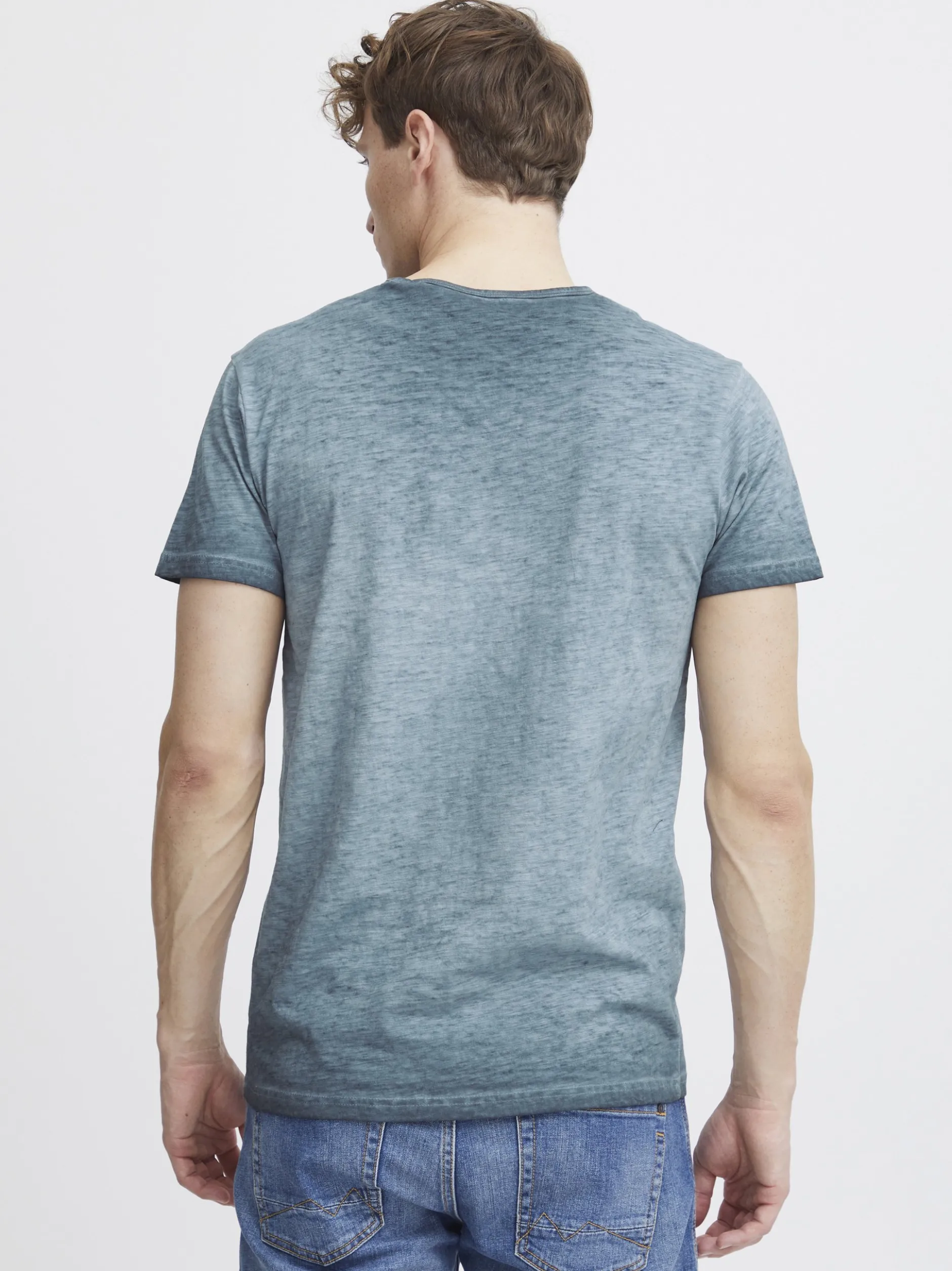 Solid Herren T-Shirt - SDConley in blau