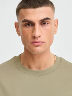 Solid Herren T-Shirt - SDDanton in khaki