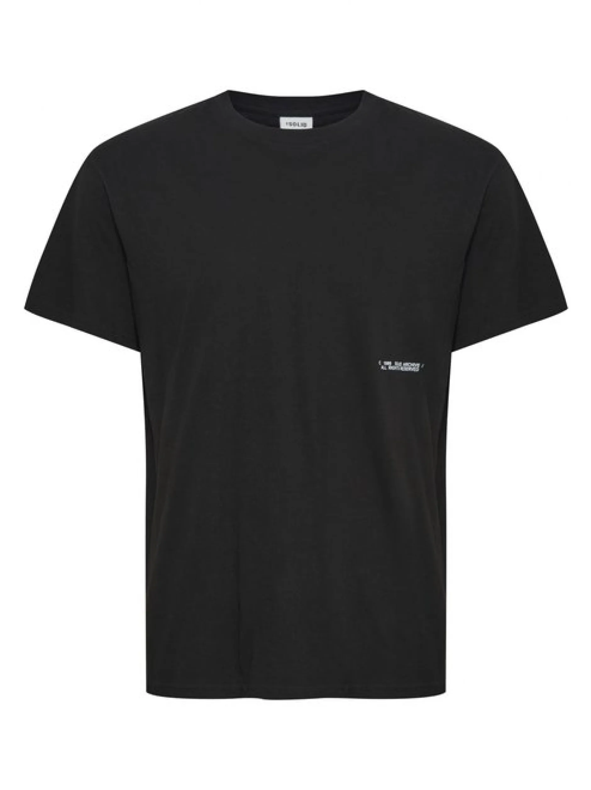 Solid Herren T-Shirt - SDGen in schwarz