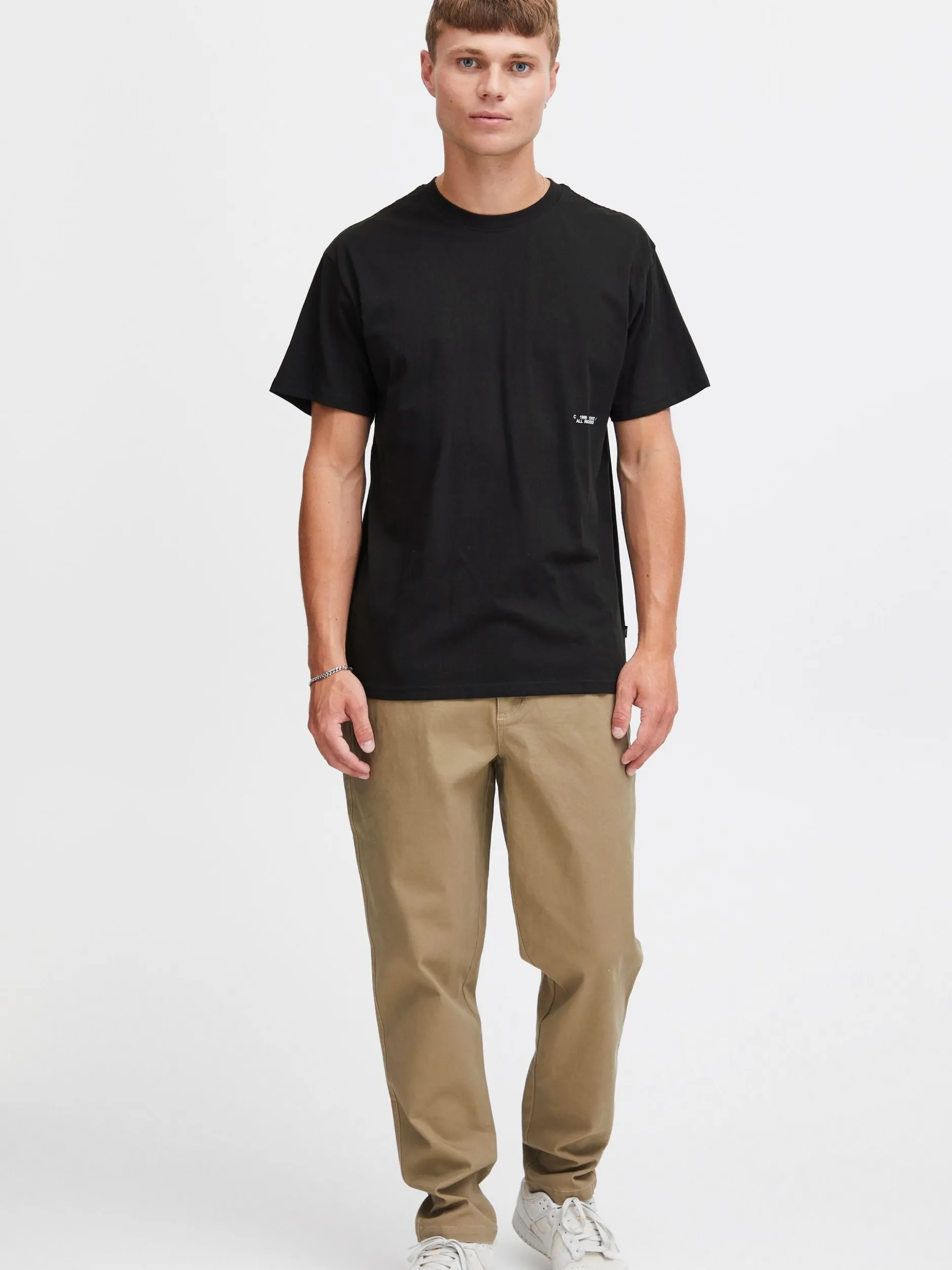 Solid Herren T-Shirt - SDGen in schwarz