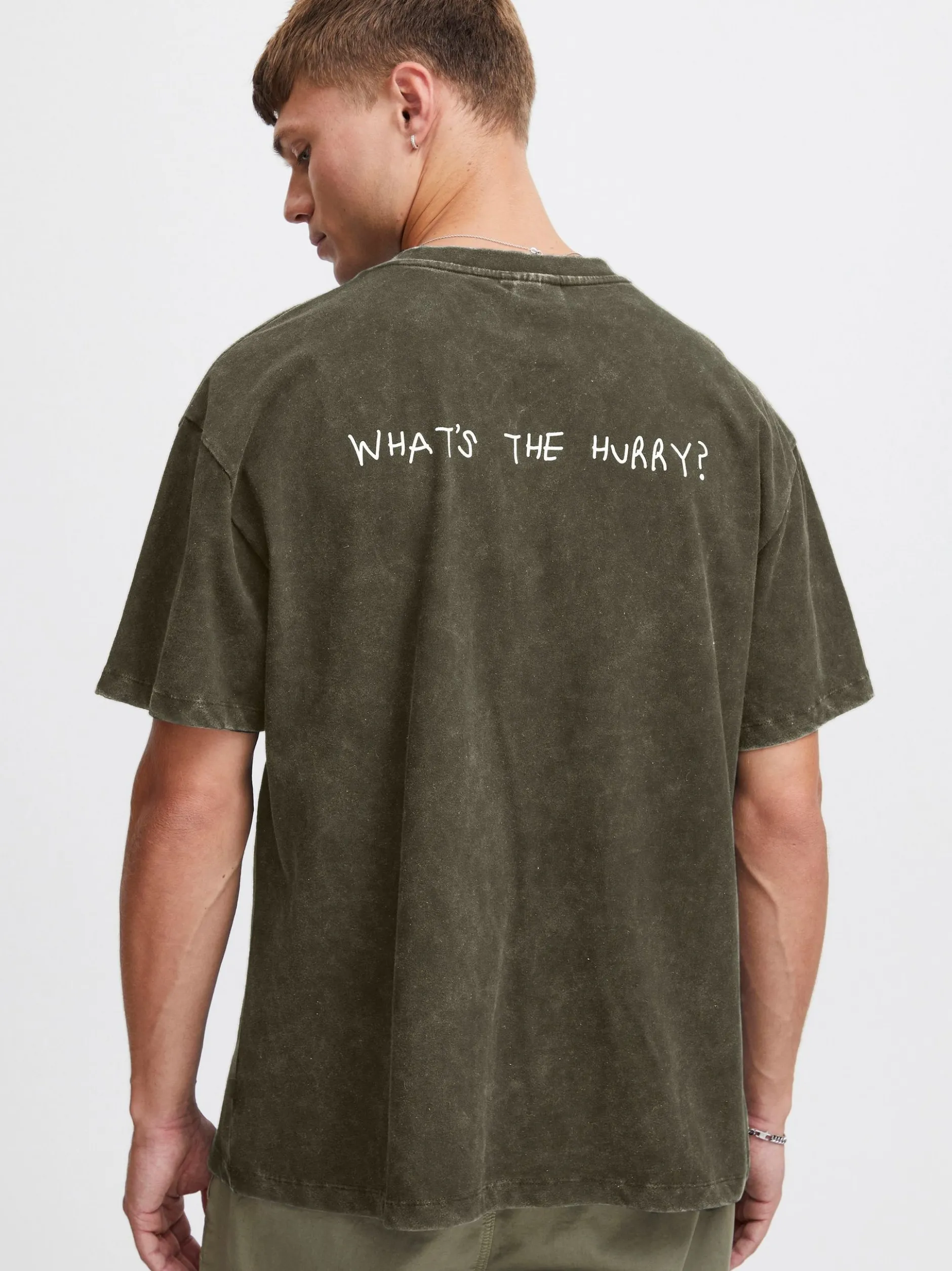 Solid Herren T-Shirt - SDHammad in grün