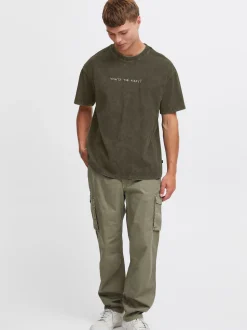 Solid Herren T-Shirt - SDHammad in grün