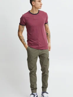 Solid Herren T-Shirt - SDManoldo in rot
