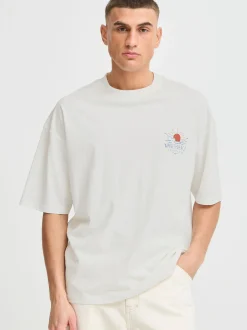 Solid Herren T-Shirt - SDOsrick in weiß