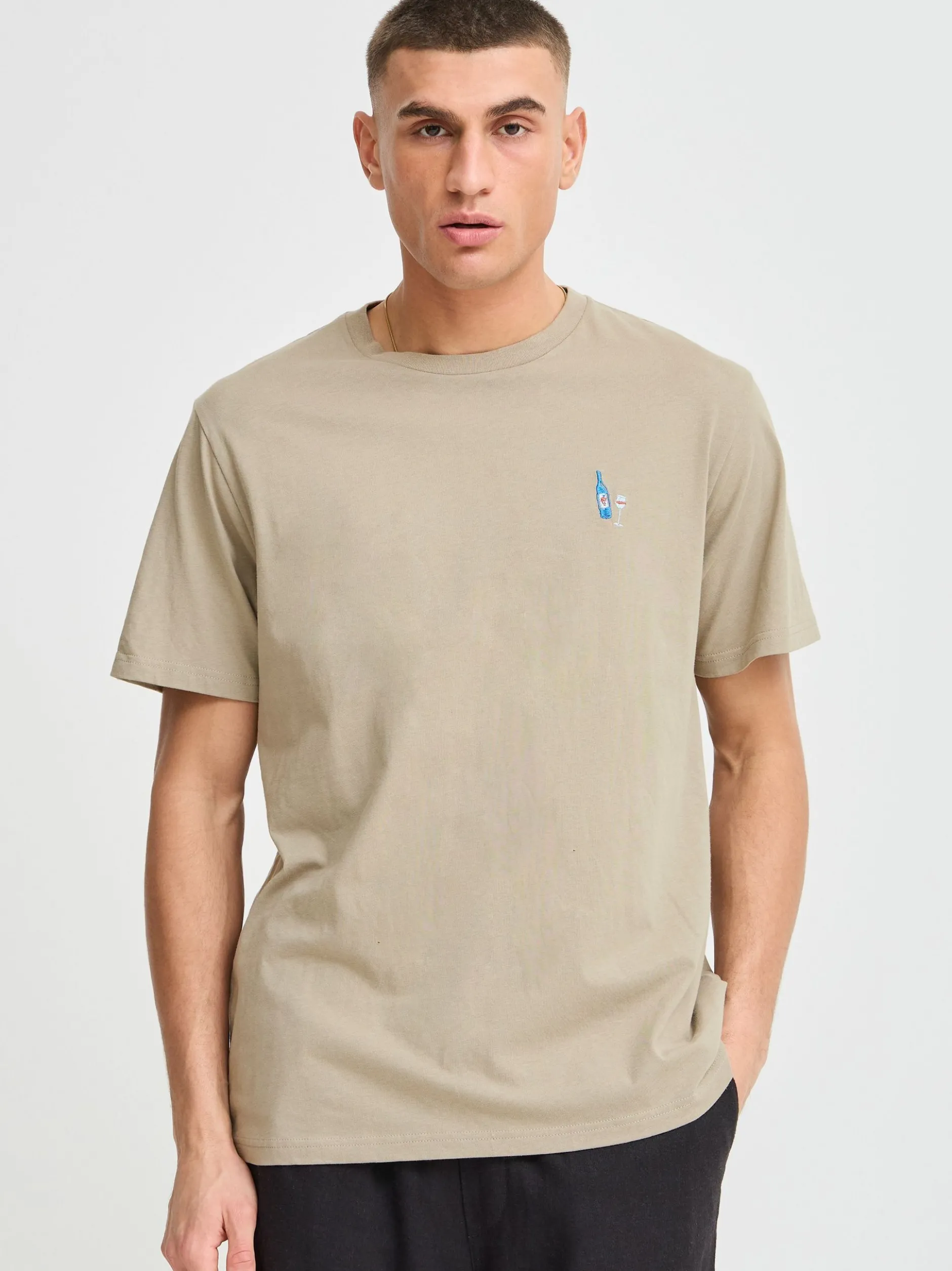 Solid Herren T-Shirt - SDOwens in melange
