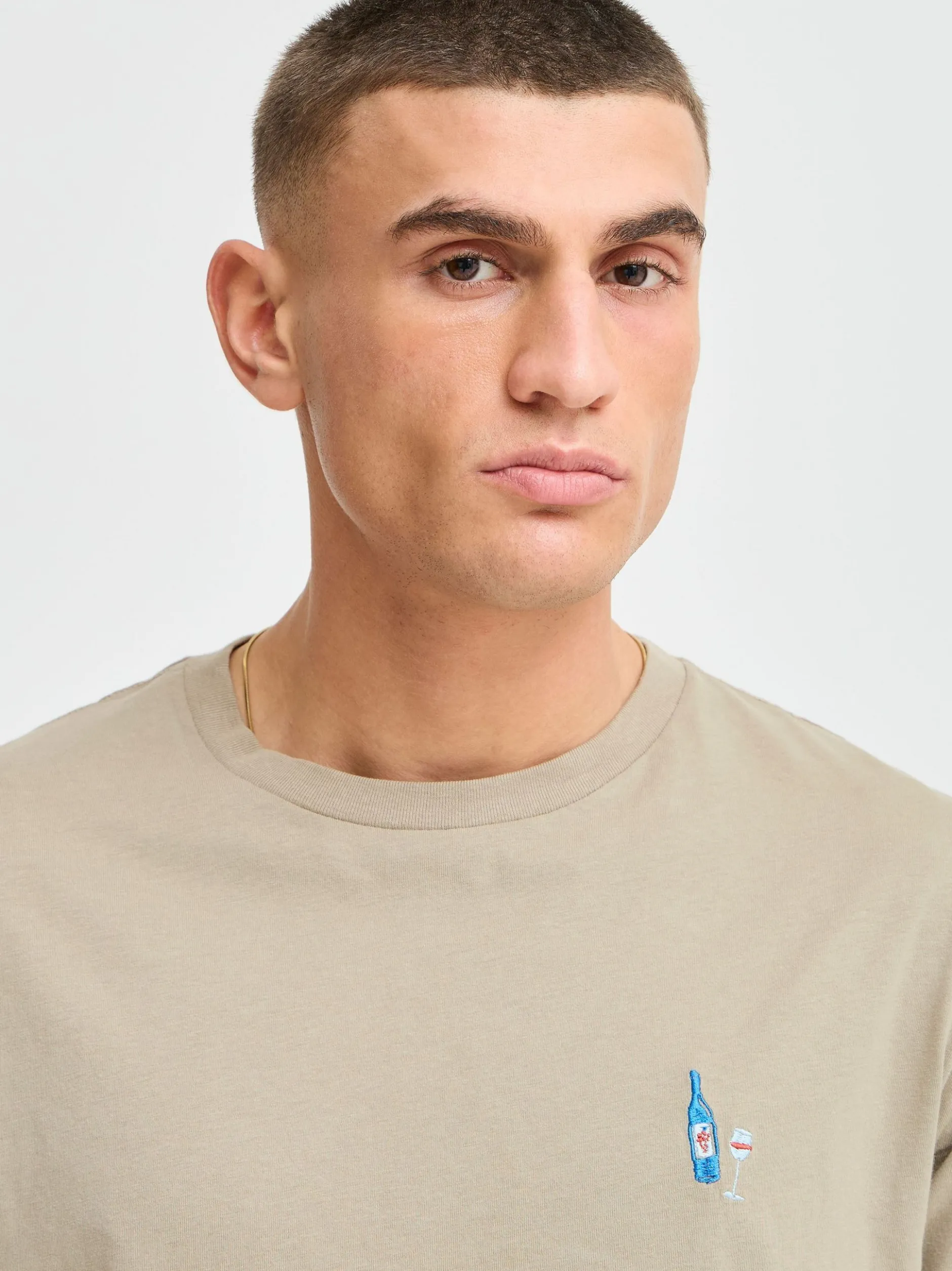 Solid Herren T-Shirt - SDOwens in melange