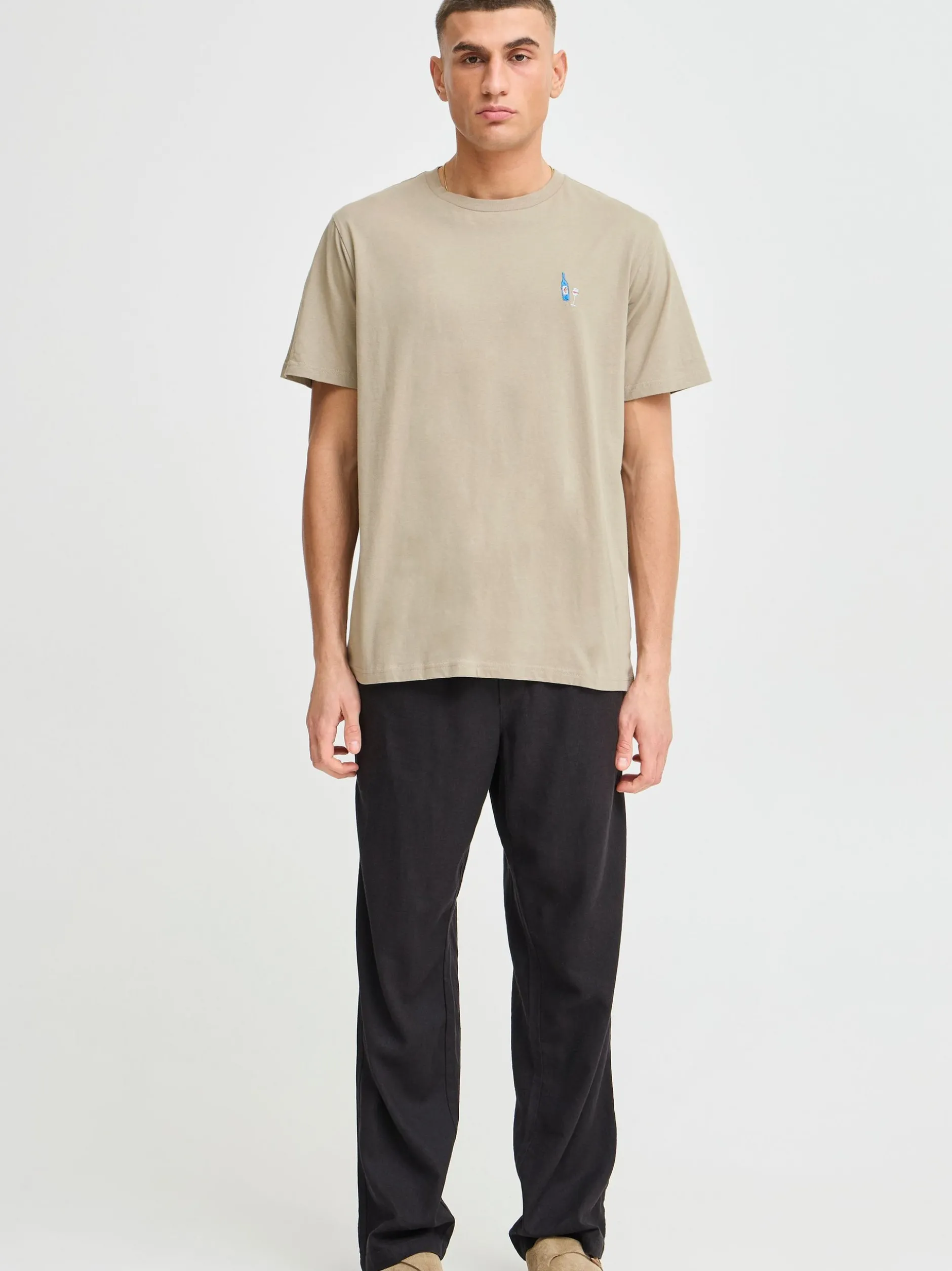 Solid Herren T-Shirt - SDOwens in melange