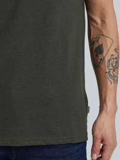 Solid Herren T-Shirt - SDRock in grün