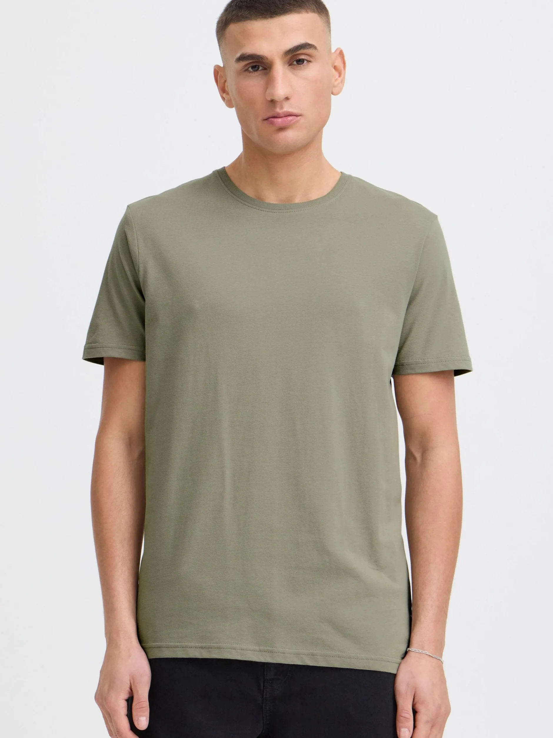 Solid Herren T-Shirt - SDRock in grün