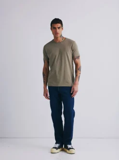Solid Herren T-Shirt - SDRock in grün