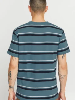 Solid Herren T-Shirt - SDVicente in blau