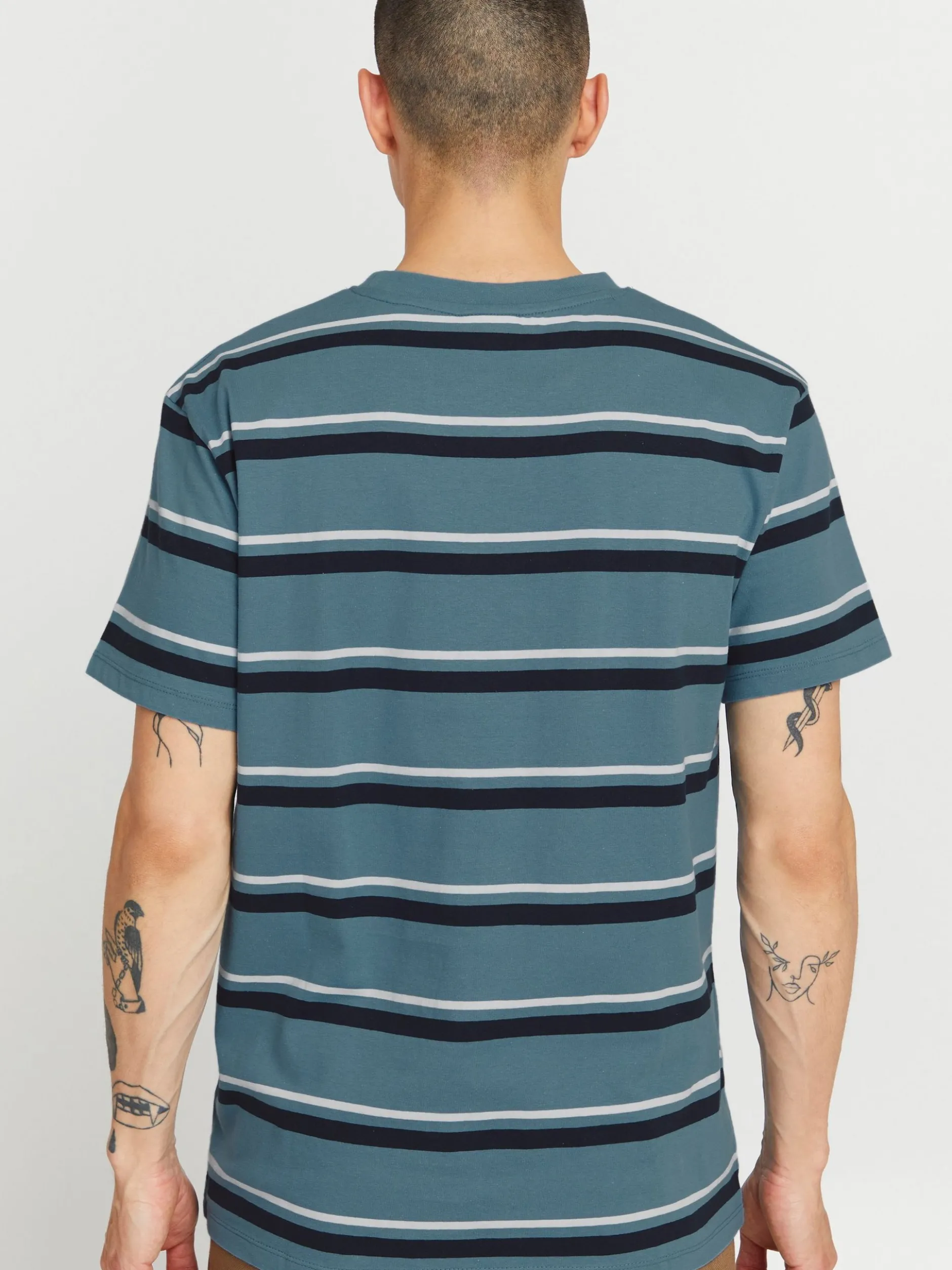 Solid Herren T-Shirt - SDVicente in blau