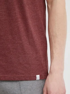 Solid Herren V-Shirt - SDBedo in rot
