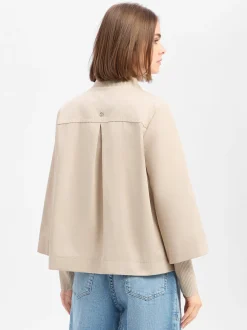 s.Oliver BLACK LABEL Damen Übergangsjacke in beige