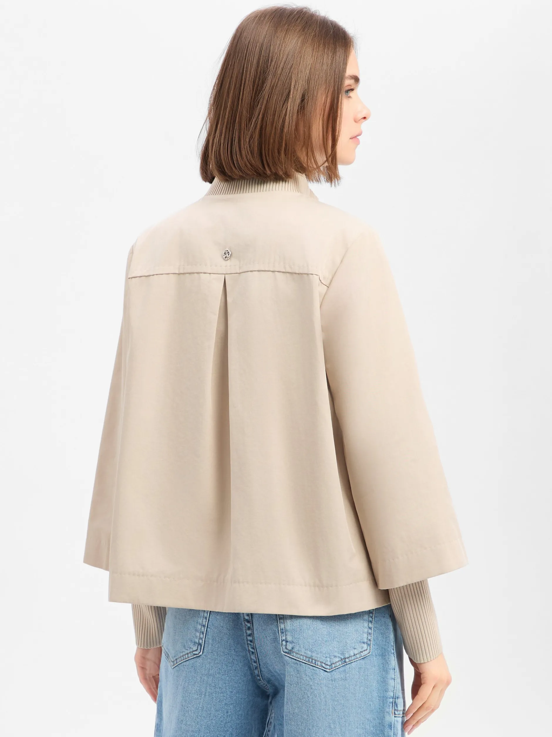 s.Oliver BLACK LABEL Damen Übergangsjacke in beige