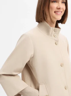 s.Oliver BLACK LABEL Damen Übergangsjacke in beige
