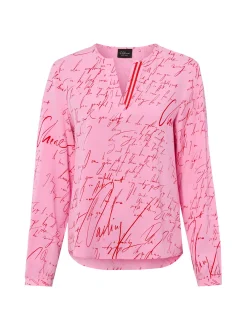 s.Oliver BLACK LABEL Damen Blusenshirt in pink rot