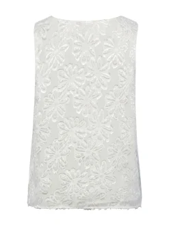 s.Oliver BLACK LABEL Damen Blusentop in weiß