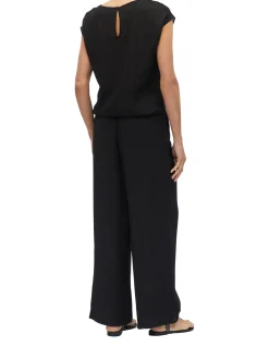 s.Oliver BLACK LABEL Damen Hose in schwarz - Länge: lang