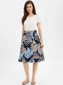 s.Oliver BLACK LABEL Damen Kleid in mehrfarbig
