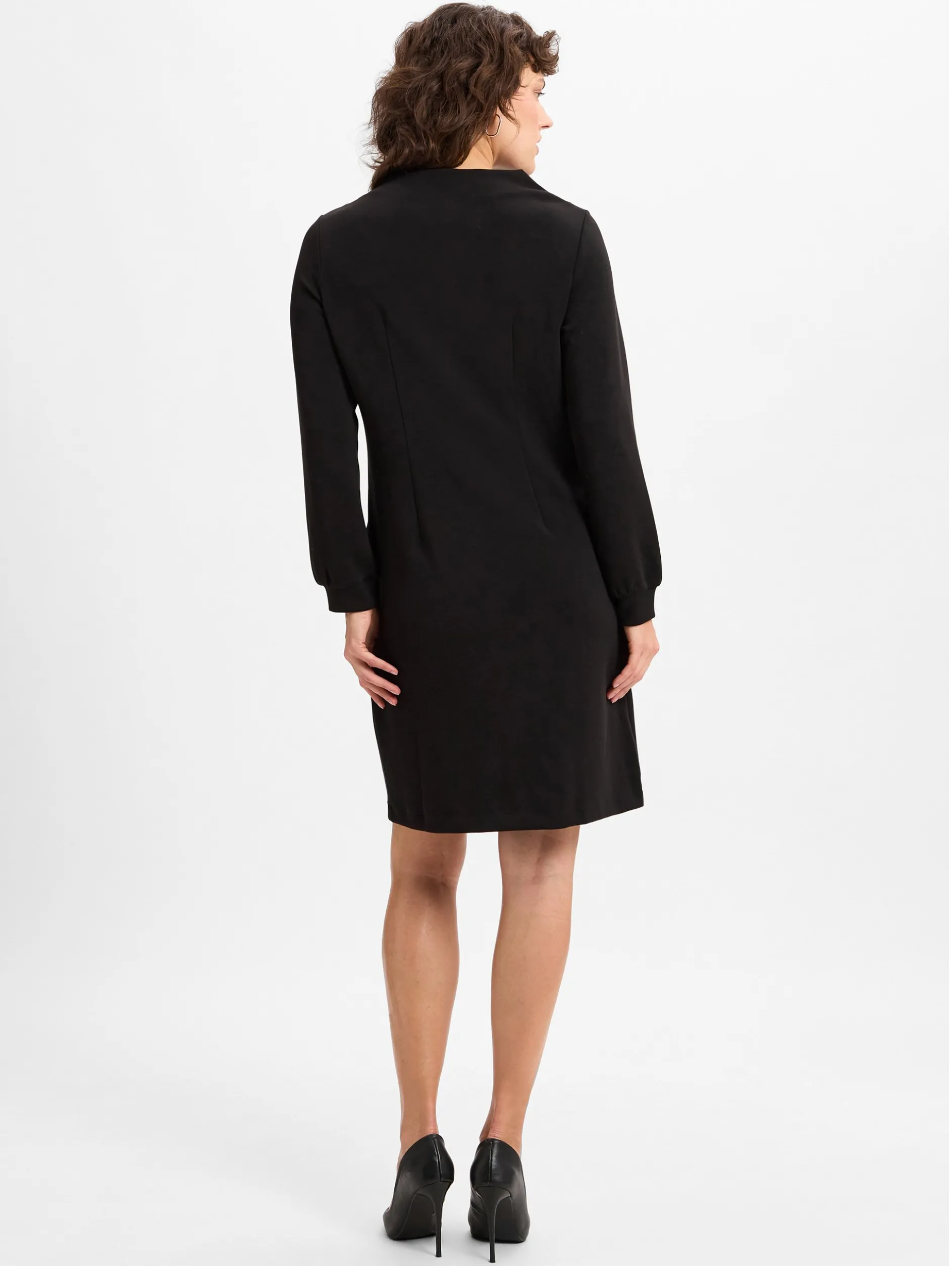 s.Oliver BLACK LABEL Damen Kleid in schwarz