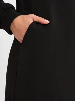 s.Oliver BLACK LABEL Damen Kleid in schwarz