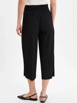 s.Oliver BLACK LABEL Damen Stoffhose in schwarz