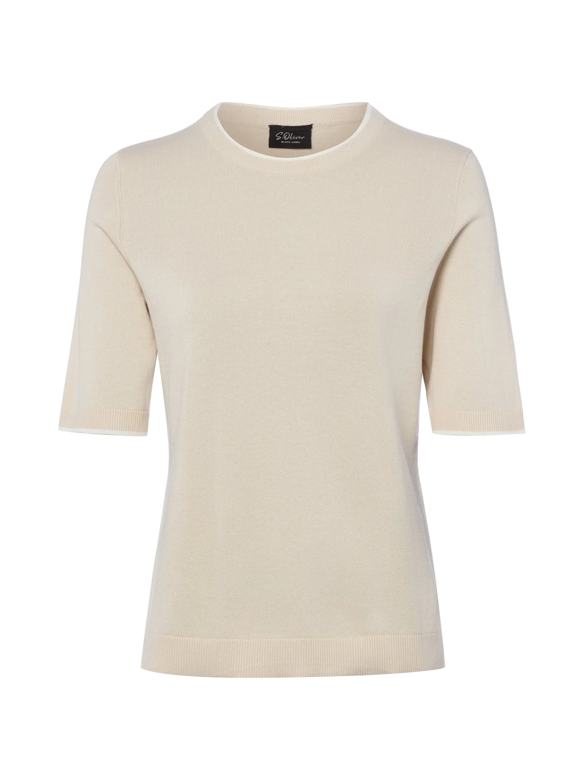 s.Oliver BLACK LABEL Damen Strickpullover in beige